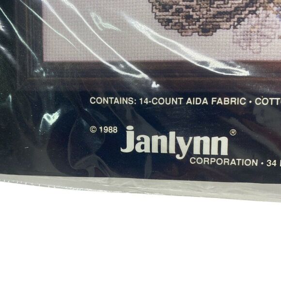 Janlynn Cross Stitch Kit Mother 80-04 Vintage 1988 New Package - Picture 5 of 5